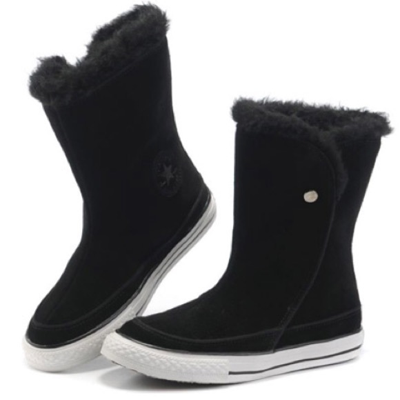 converse suede boots
